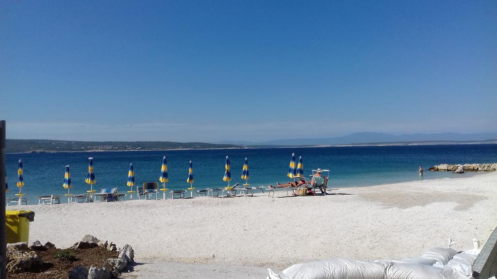 Apartament Branko Fabijanic First Row By The Sea Selce Zewnętrze zdjęcie